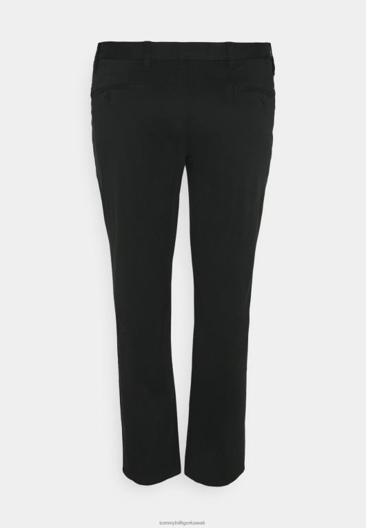 أسود Tommy Hilfiger السراويل المرنة 446448247