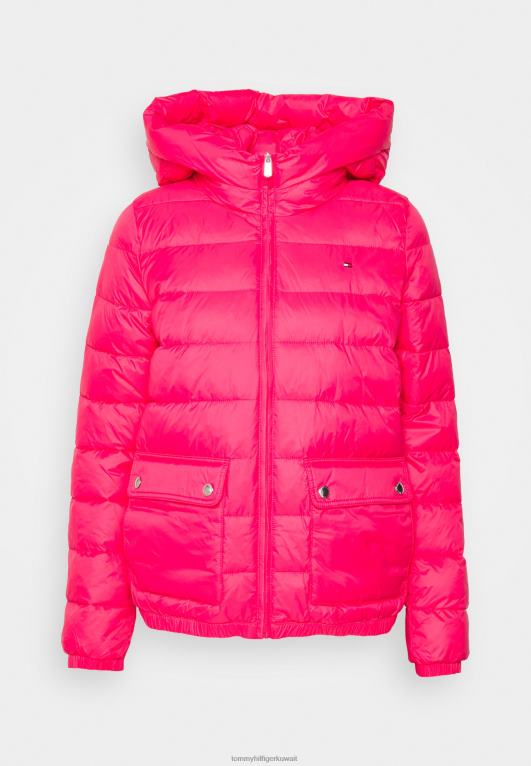 روعة الوردي Tommy Hilfiger سترة خفيفة مبطنة بغطاء للرأس 446448263