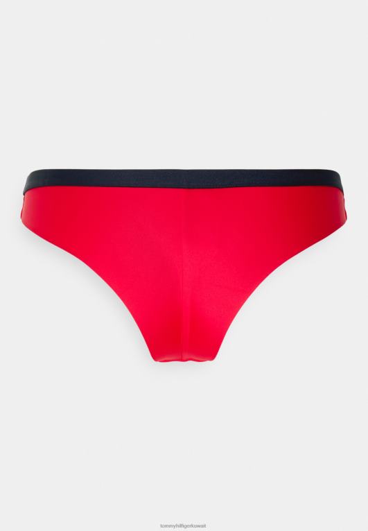 الأحمر الأساسي Tommy Hilfiger قيعان بيكيني البرازيلية 446448272