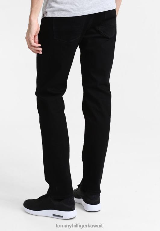 أسود نظيف Tommy Hilfiger دينتون جينز مستقيم الساق 446448275