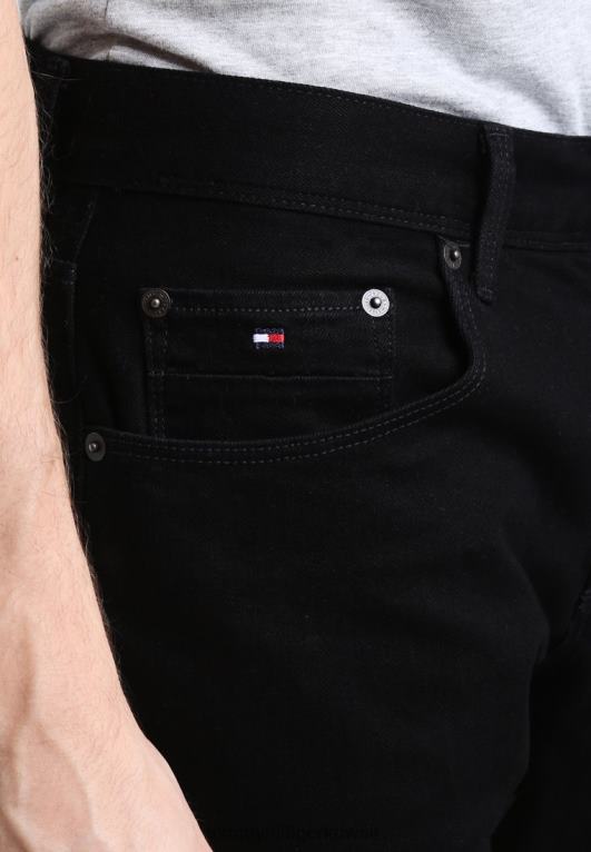 أسود نظيف Tommy Hilfiger دينتون جينز مستقيم الساق 446448275