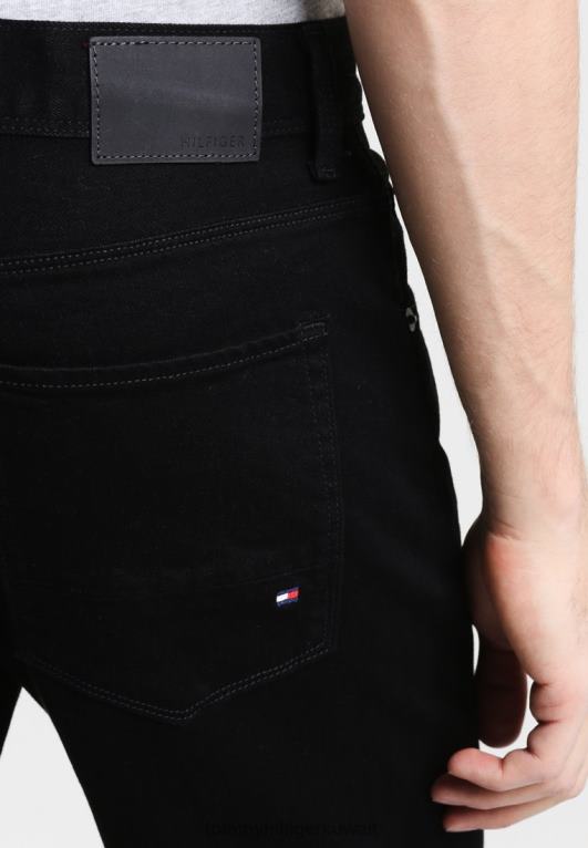 أسود نظيف Tommy Hilfiger دينتون جينز مستقيم الساق 446448275