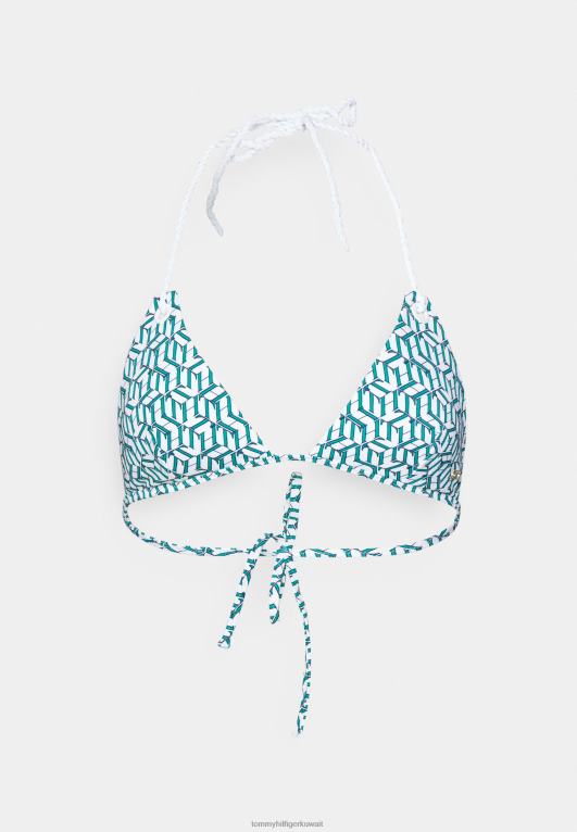أخضر Tommy Hilfiger قطعة بيكيني علوية مثلثة 446448282