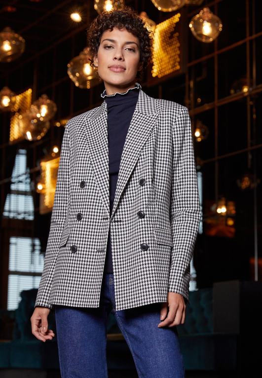 سماء الصحراء إكرو Tommy Hilfiger سترة بنقش مربعات 446448297