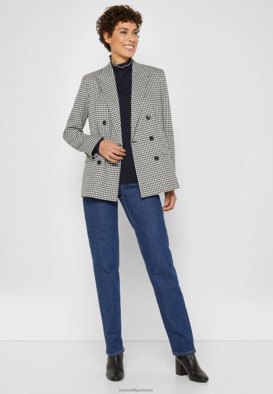 سماء الصحراء إكرو Tommy Hilfiger سترة بنقش مربعات 446448297