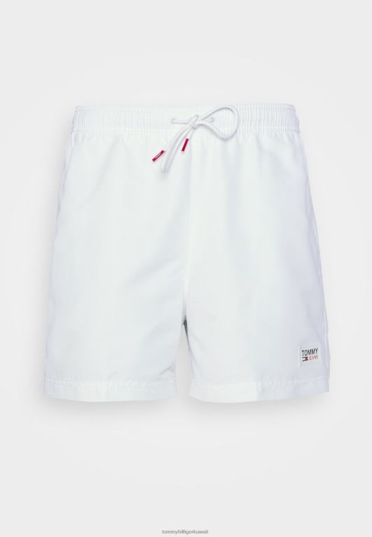 أبيض Tommy Hilfiger شورت سباحة متوسط 446448359
