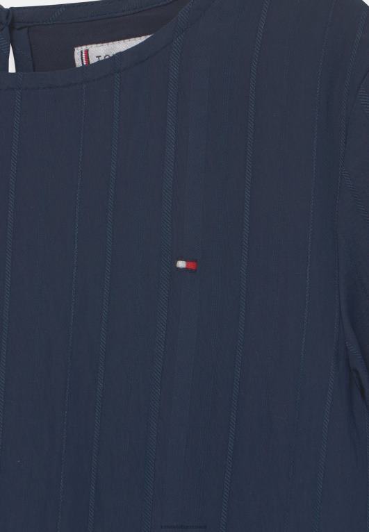 البحرية الشفق Tommy Hilfiger فستان كوكتيل محكم/فستان الحفلات 446448371