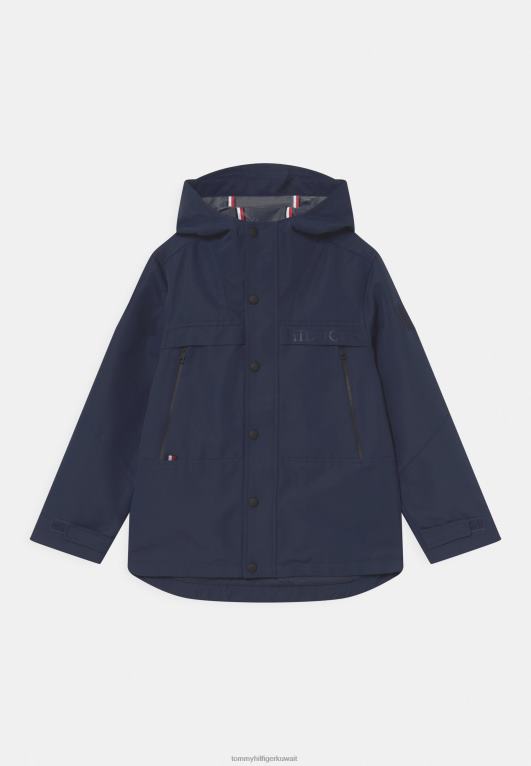 البحرية الشفق Tommy Hilfiger سترة التكنولوجيا 446448412