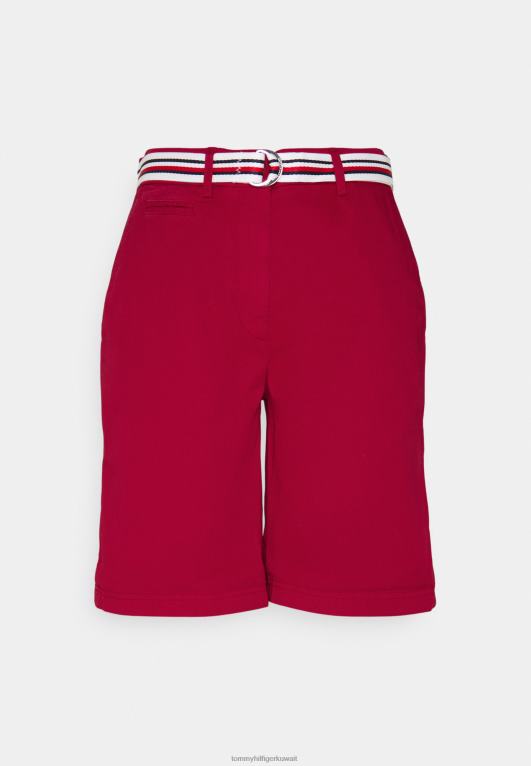 الأحمر الأساسي Tommy Hilfiger السراويل ضئيلة 446448415