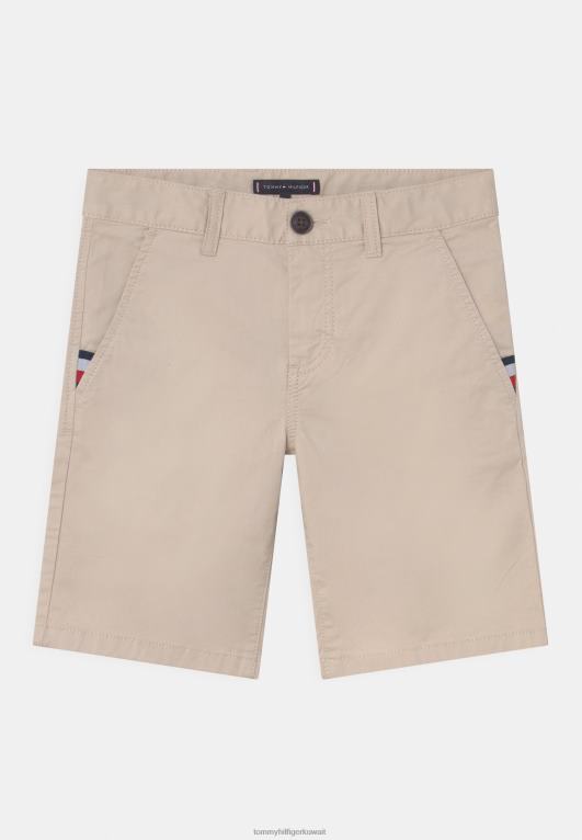 البيج الحجري Tommy Hilfiger السراويل المرنة الأساسية 446448428