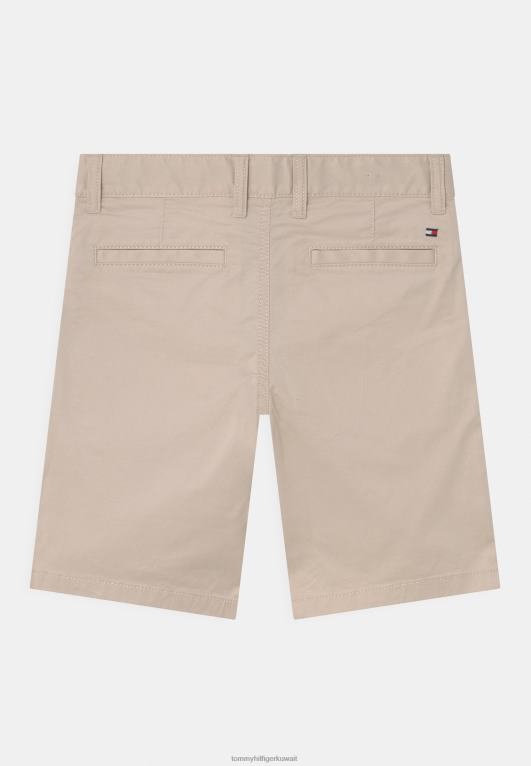 البيج الحجري Tommy Hilfiger السراويل المرنة الأساسية 446448428