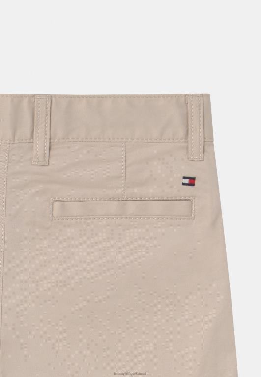 البيج الحجري Tommy Hilfiger السراويل المرنة الأساسية 446448428