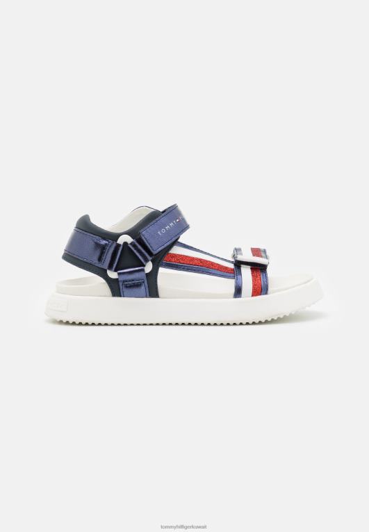 أزرق/متعدد الألوان Tommy Hilfiger صنادل 446448443