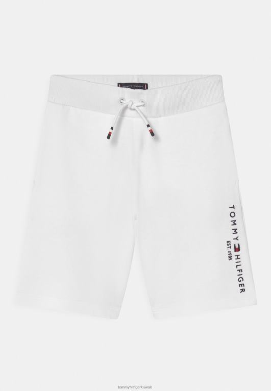 أبيض Tommy Hilfiger السراويل الأساسية 446448447