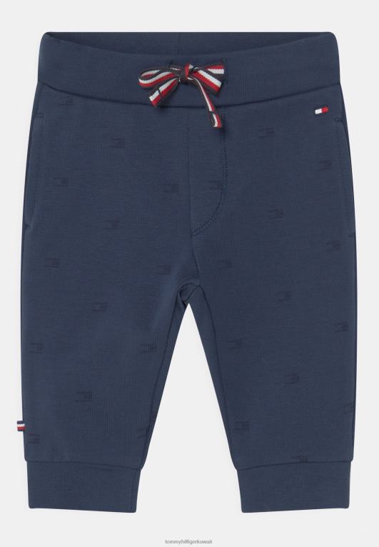 البحرية الشفق Tommy Hilfiger مجموعة شعار الطفل بدلة رياضية للجنسين 446448458