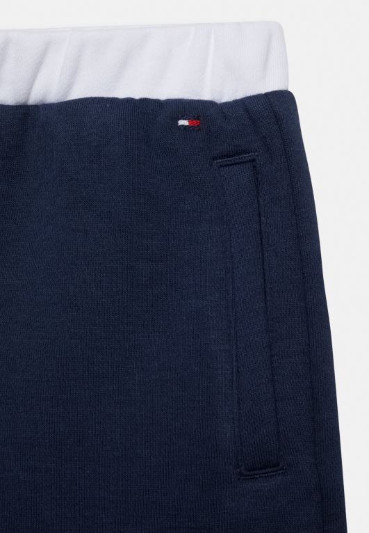 كتلة الألوان البحرية الشفق Tommy Hilfiger شورت عرق قصير ملون 446448463