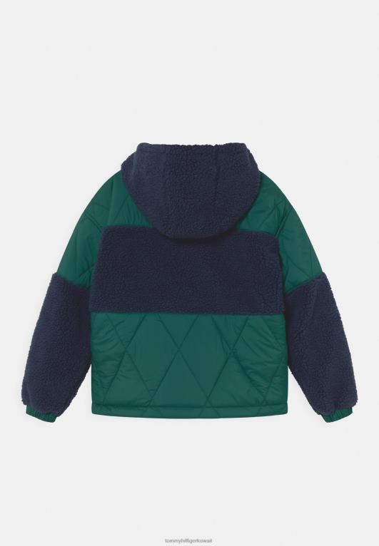 الأخضر الريفي Tommy Hilfiger سترة مزيج مبطن سترة خفيفة 446448482