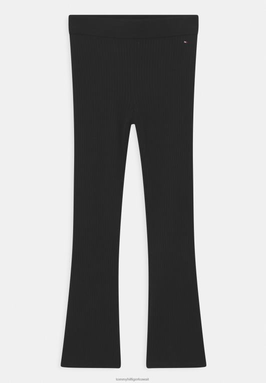 أسود Tommy Hilfiger بنطلون بانت 446448507