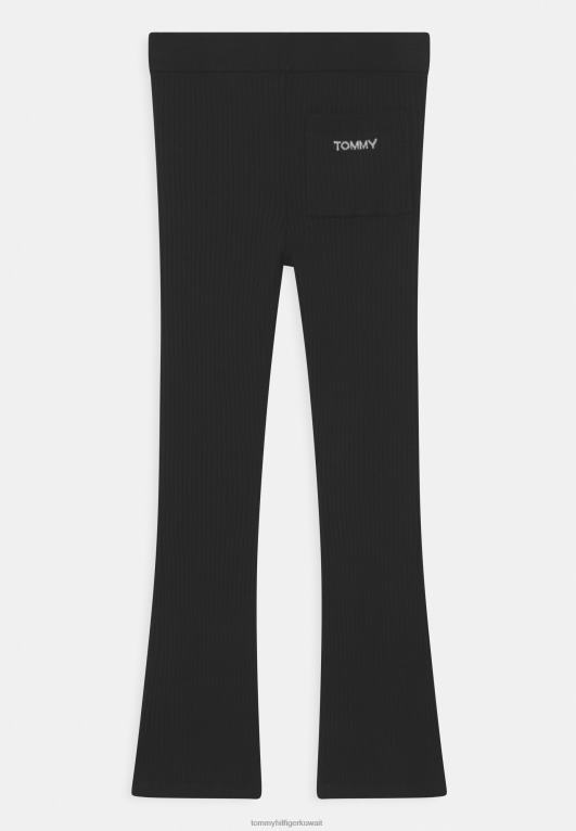 أسود Tommy Hilfiger بنطلون بانت 446448507