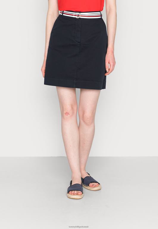 سماء الصحراء Tommy Hilfiger تنورة تنورة صغيرة 446448515