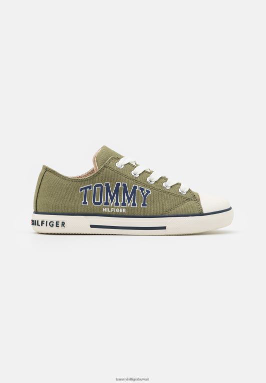 الأخضر العسكري Tommy Hilfiger مدربين للجنسين 446448523