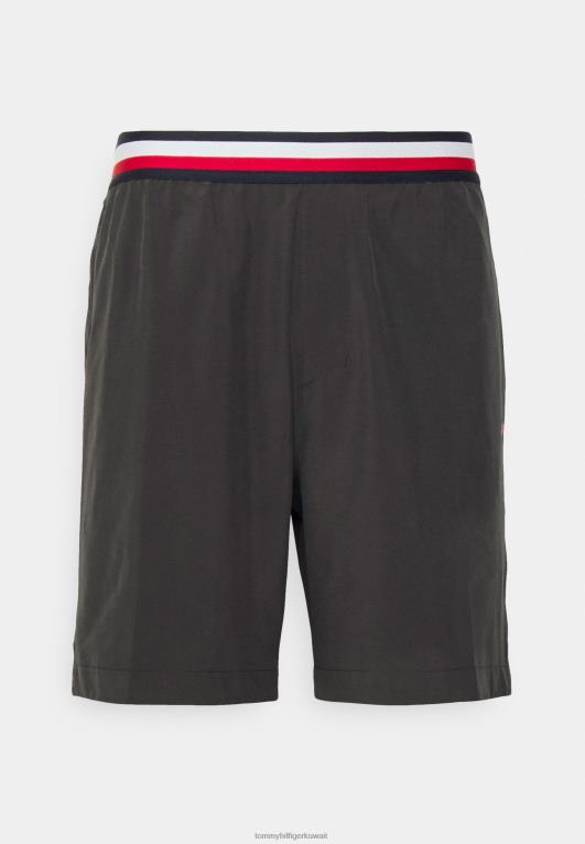 أسود Tommy Hilfiger التدريب الأساسي السراويل الرياضية القصيرة 446448548
