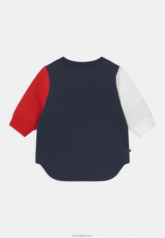 أزرق Tommy Hilfiger فستان نهاري للأطفال من علبة هدايا ملونة 446448573