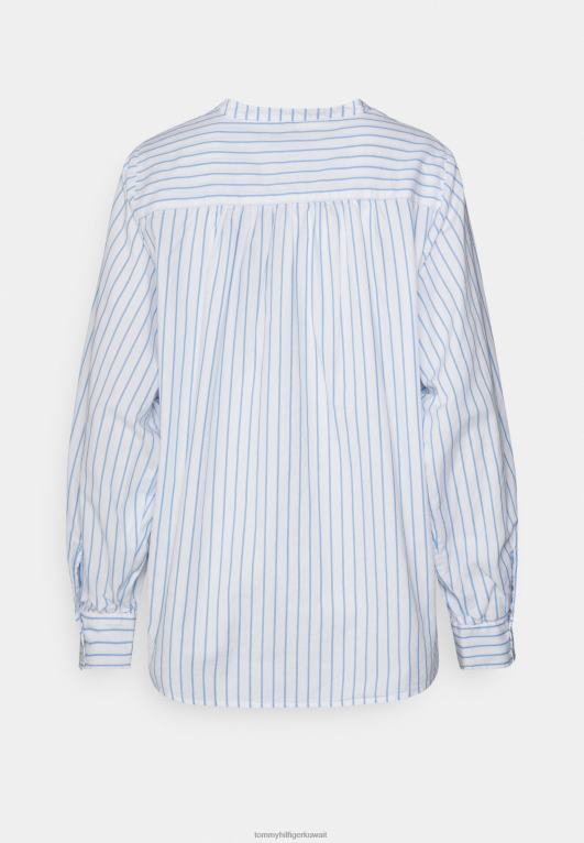 أكسفورد/أبيض/هيدرينجيا أزرق Tommy Hilfiger بلوزة أكسفورد 446448577