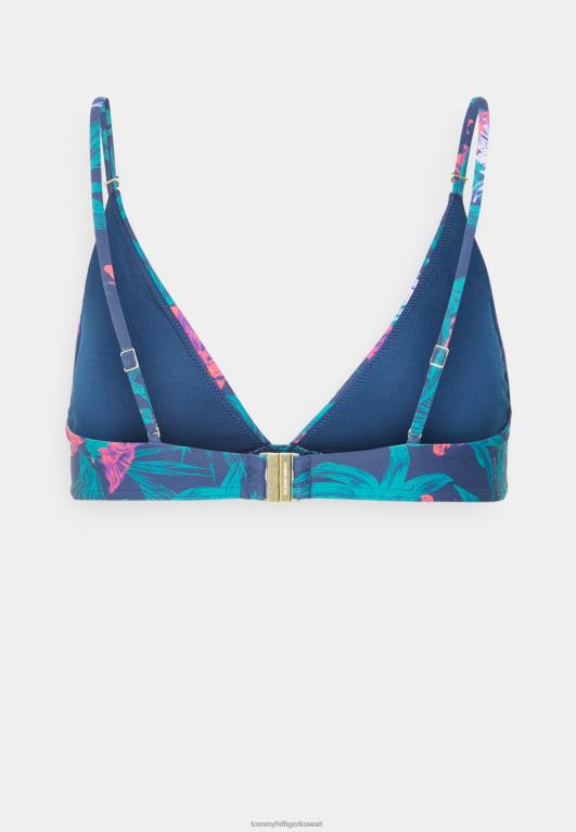 الشفق / النيلي Tommy Hilfiger بيكيني علوي ثابت مثلث 446448585