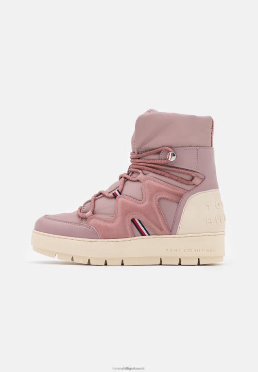 البنفسجي الصحراوي Tommy Hilfiger أحذية الكاحل الدانتيل متابعة 446448597