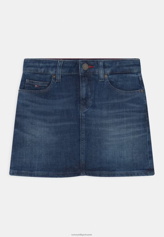 الدنيم الأزرق Tommy Hilfiger تنورة قصيرة عادية 446448600