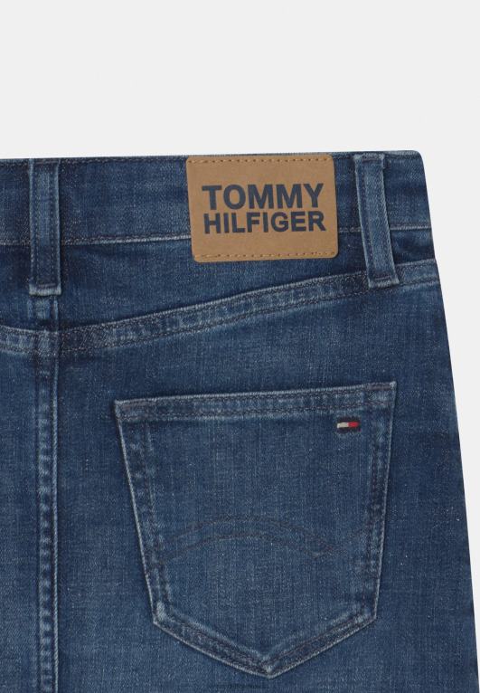 الدنيم الأزرق Tommy Hilfiger تنورة قصيرة عادية 446448600