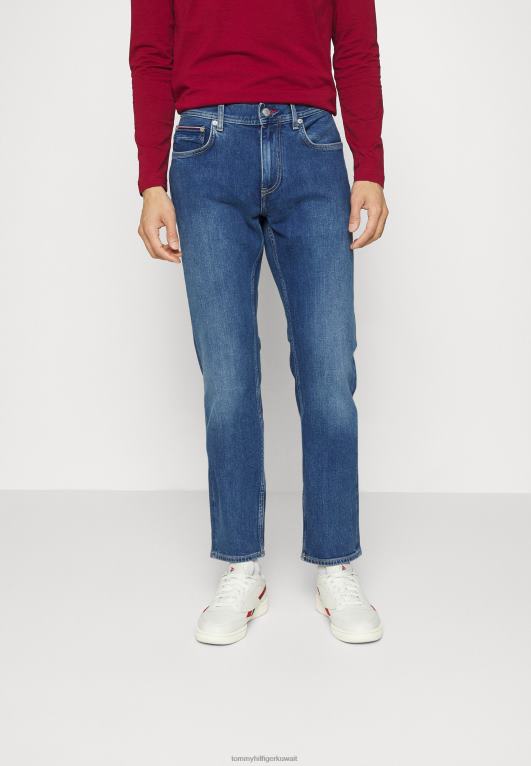 النيلي Tommy Hilfiger دينتون إيليا جينز مستقيم الساق 446448616