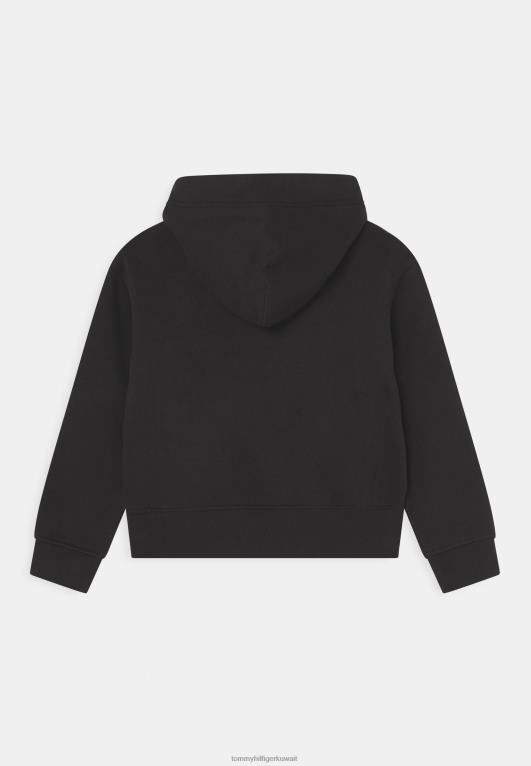 أسود Tommy Hilfiger سترة هوديي متعددة اللمعان 446448629