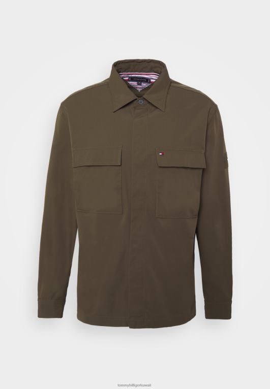 الجيش الأخضر Tommy Hilfiger سترة خفيفة فائدة 446448637
