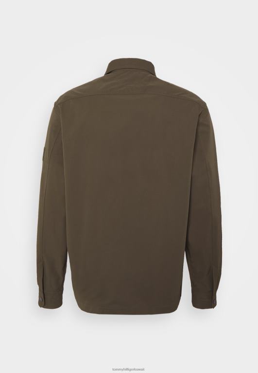 الجيش الأخضر Tommy Hilfiger سترة خفيفة فائدة 446448637