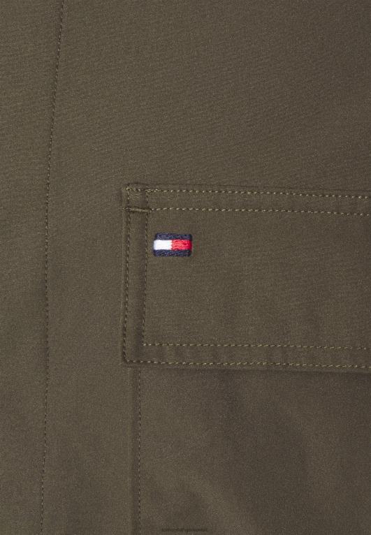 الجيش الأخضر Tommy Hilfiger سترة خفيفة فائدة 446448637