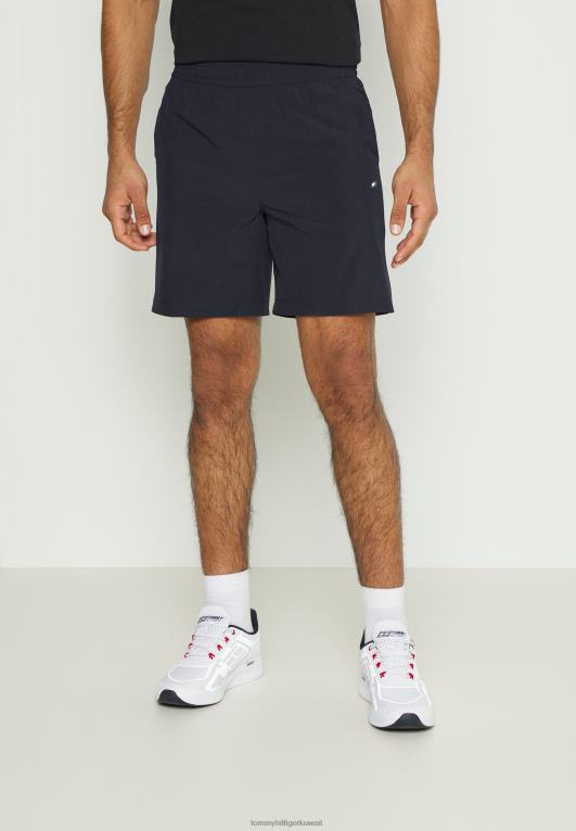 سماء الصحراء Tommy Hilfiger شريط تدريب السراويل الرياضية القصيرة 446448644