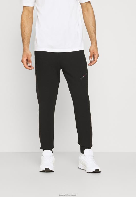 أسود Tommy Hilfiger منعت قيعان رياضية بانت تيري 446448658