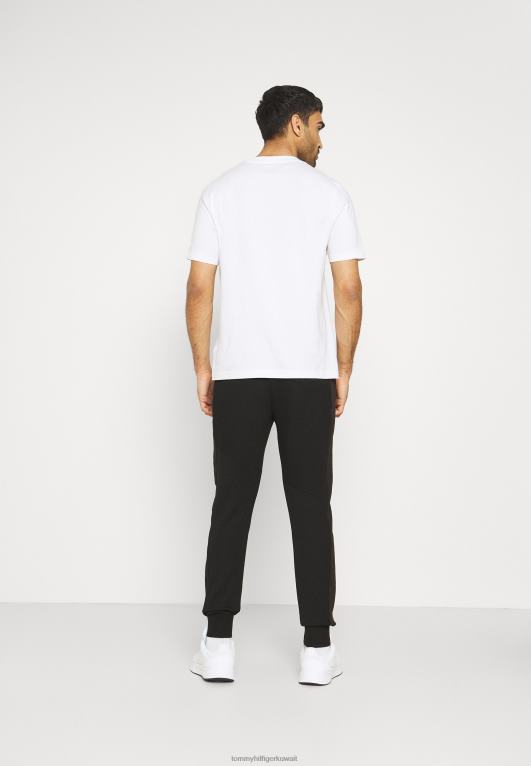 أسود Tommy Hilfiger منعت قيعان رياضية بانت تيري 446448658