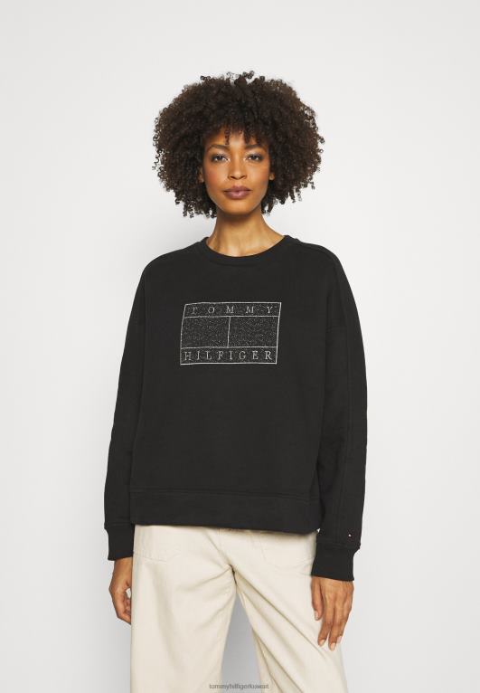 أسود Tommy Hilfiger البلوز 446448682