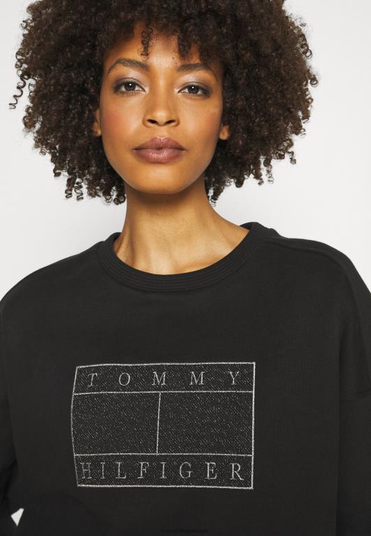 أسود Tommy Hilfiger البلوز 446448682