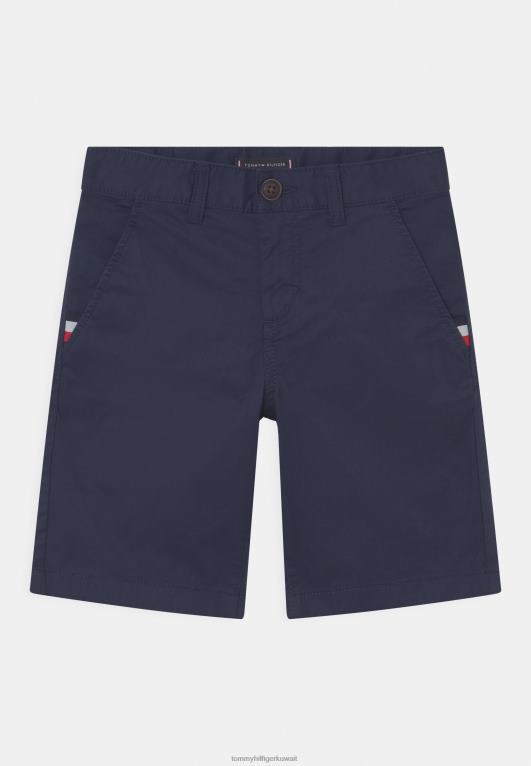 البحرية الشفق Tommy Hilfiger السراويل المرنة الأساسية 446448686