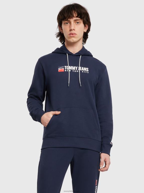 البحرية الشفق Tommy Hilfiger دخول ألعاب القوى هوديي 44644875