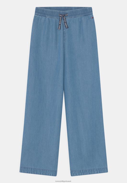 الدنيم الأزرق Tommy Hilfiger سراويل شامبراي 446448753