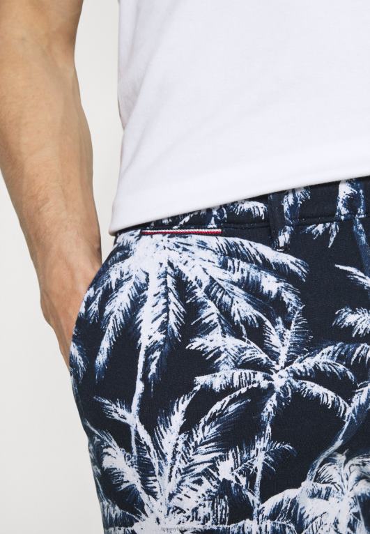 سماء الصحراء Tommy Hilfiger شورت بروكلين تيري بطباعة النخيل 446448755