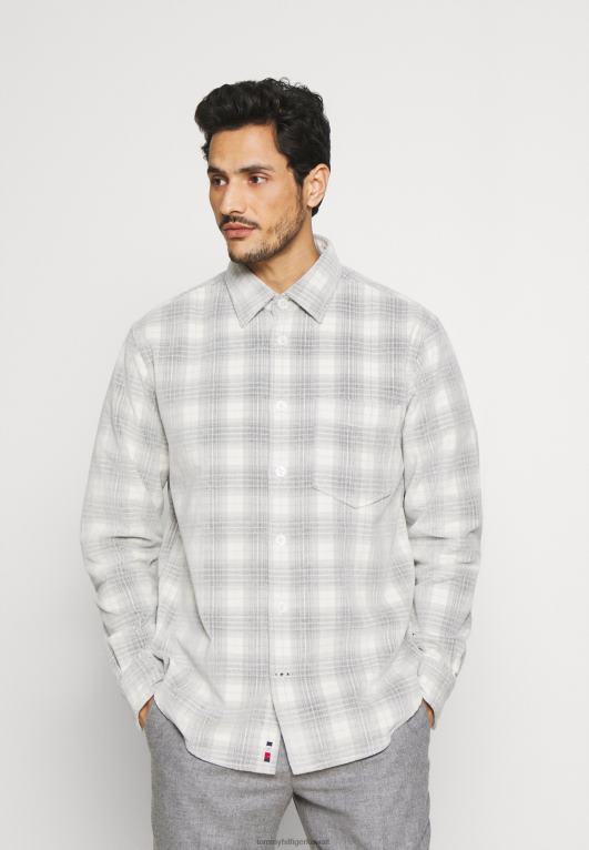 المرمر / الحديد الرمادي / الأسود Tommy Hilfiger سترة صيفية ذات مربعات بلوري 446448759
