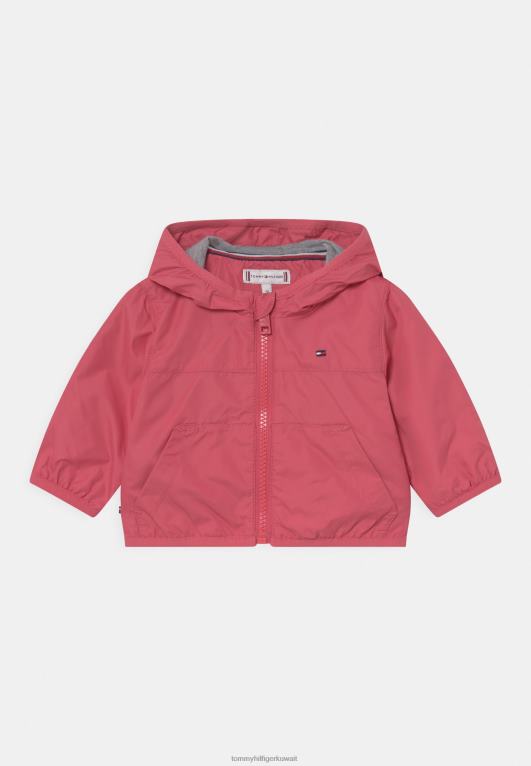 البطيخ العميق Tommy Hilfiger سترة خفيفة ملونة للأطفال 446448765