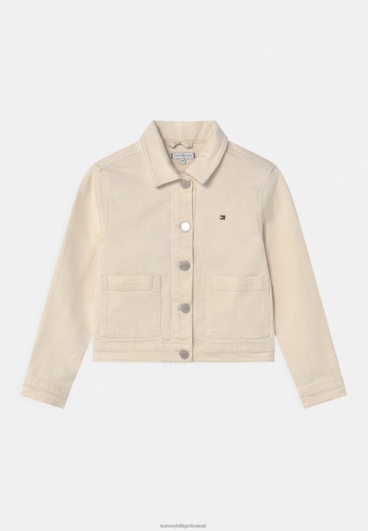 بيج فاتح Tommy Hilfiger سترة الدنيم عامل الدنيم 446448775