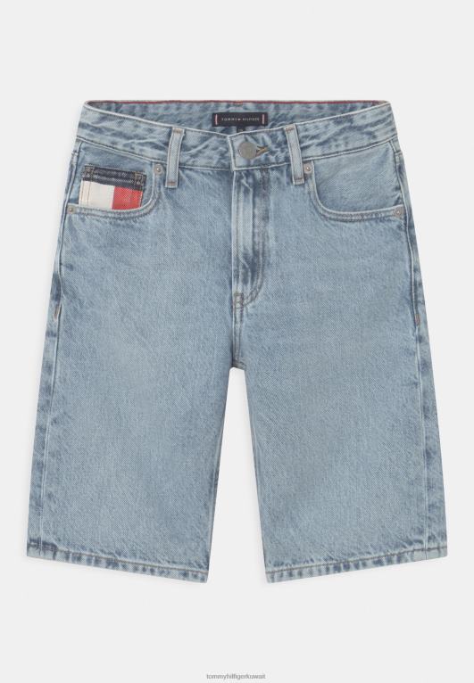 الدنيم الأزرق Tommy Hilfiger شورت جينز مستقيم حديث 446448786